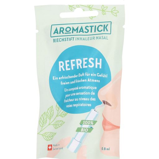 AROMASTICK Sztyft zapachowy do nosa REFRESH Bio - 1 szt.