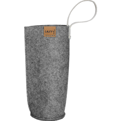 Carry Bottle Housse - Sleeve 1 L - grise 