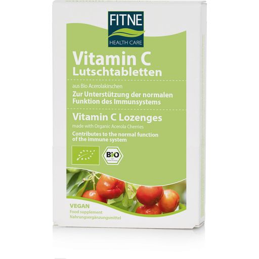 FITNE Health Care C-vitamiini imeskelytabletit, luomu - 30 imeskelytablettia