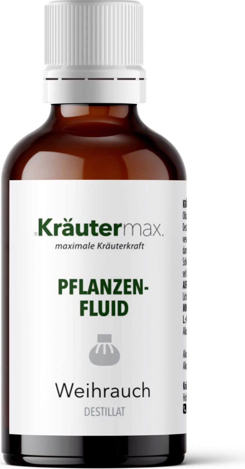 Kräutermax Rastlinný fluid - kadidlo - 50 ml