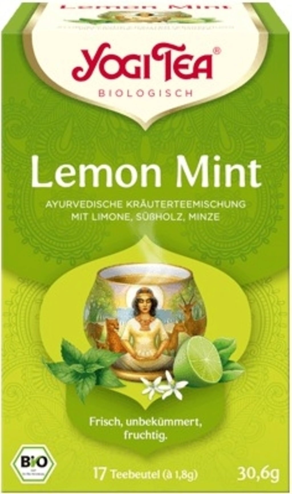 Yogi Tea Organic Lemon Mint - 30,60 g