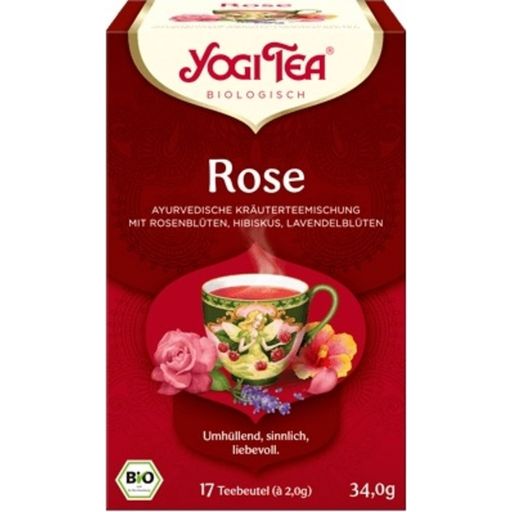 Yogi Tea Tisana alla Rosa Bio - 17 bustine