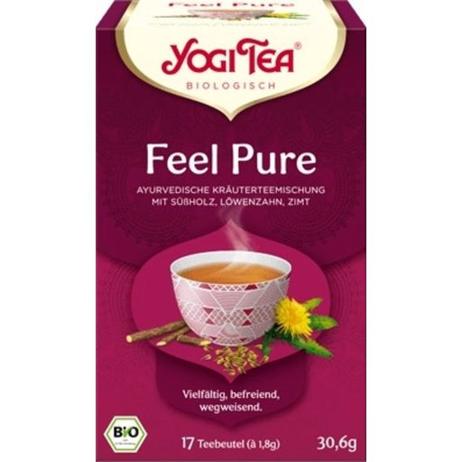 Yogi Tea Feel Pure Ekologiskt - 17 Väskor