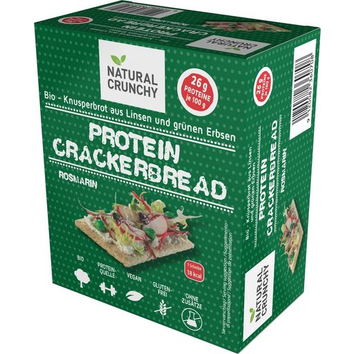 NATURAL CRUNCHY Protein Crackerbread Bio - Rosemary - 100 g