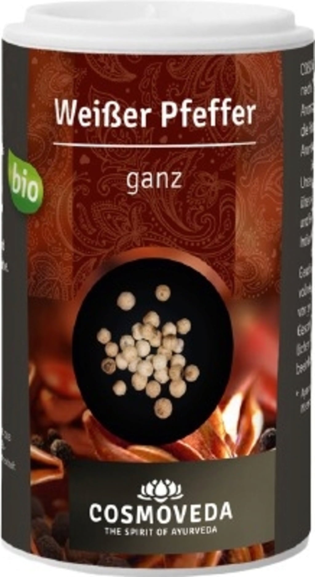 Cosmoveda Egész fehérbors Bio