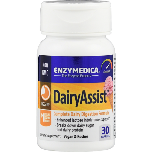 Enzymedica DairyAssist - 30 cápsulas vegetales