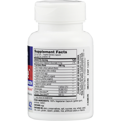 Enzymedica Candidase Extra Strength - 42 Vegetarische Capsules