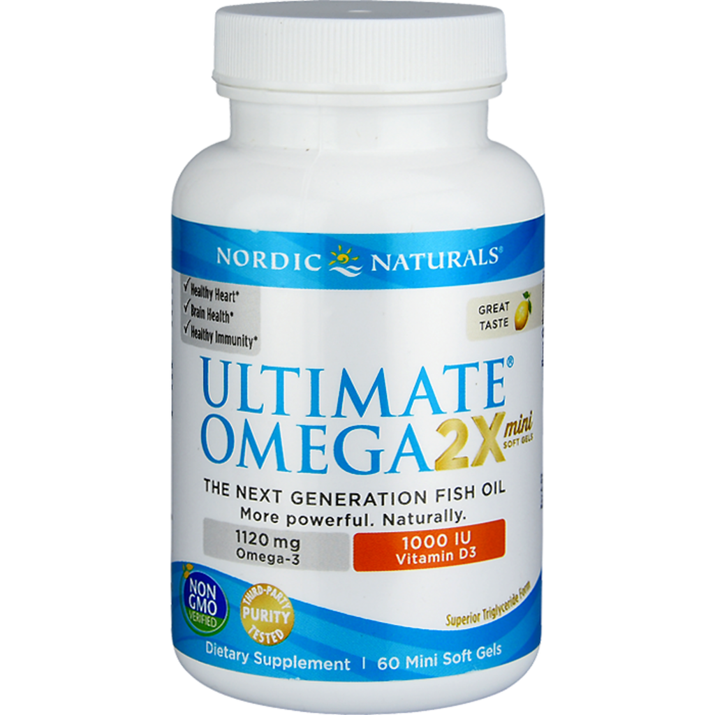 Ultimate Omega 2X Mini | 1120 mg Omega-3s | Nordic Naturals