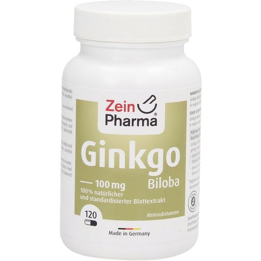 ZeinPharma Ginkgo 100mg - 120 Capsules