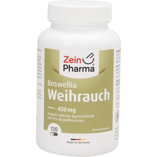 ZeinPharma Incienso en Cápsulas, 450 mg - 120 cápsulas vegetales