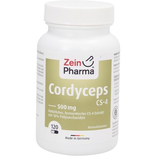 ZeinPharma Cordyceps CS-4 500 mg - 120 capsules