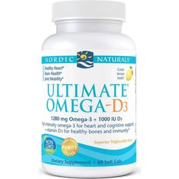 Nordic Naturals Ultimate Omega-D3 - 60 гел-капсули