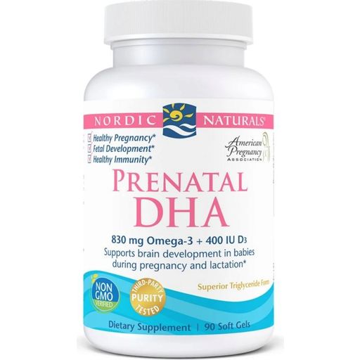 Nordic Naturals Prenatal DHA - 90 Żele
