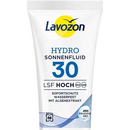 LAVOZON Sun Fluid SPF 30 hydro s ekstraktom algi
