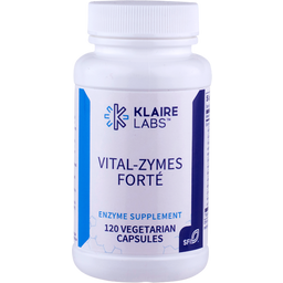 Klaire Labs Vital Zymes Forté - 120 veg. capsules