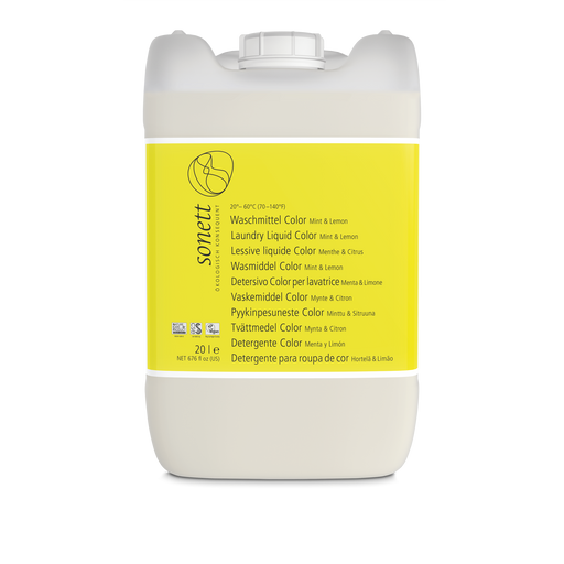Sonett Color Mint & Lemon Vloeibaar Wasmiddel - 20 Liter