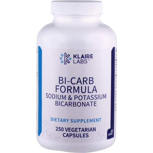 Klaire Labs Bi-Carb Formula - 250 cápsulas vegetales