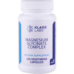 Klaire Labs Magnesium Glycinate Complex - 100 gélules veg.