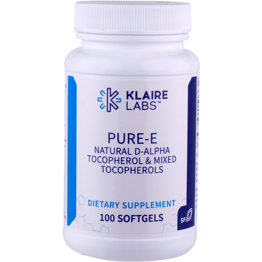 Klaire Labs Pure-E (400 U.I.) - 100 cápsulas blandas