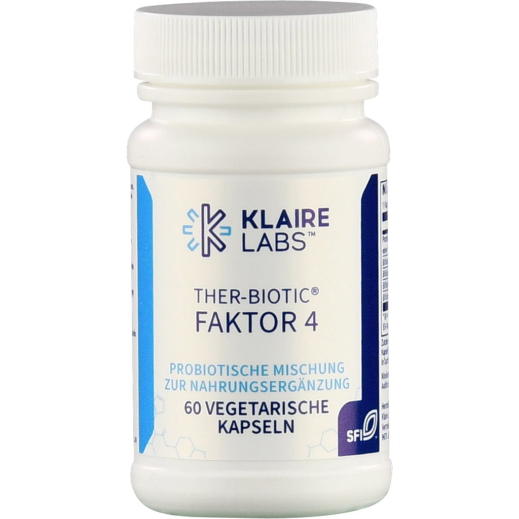 Ther-Biotic® Factor 4, 60 veg. capsules - Klaire Labs - VitalAbo Online