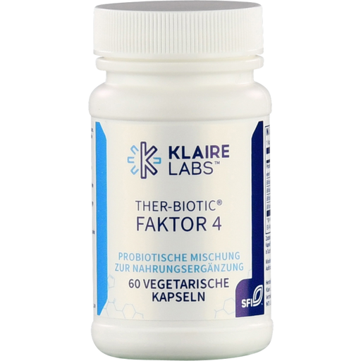 Klaire Labs Ther-Biotic® Factor 4 - 60 gélules veg.