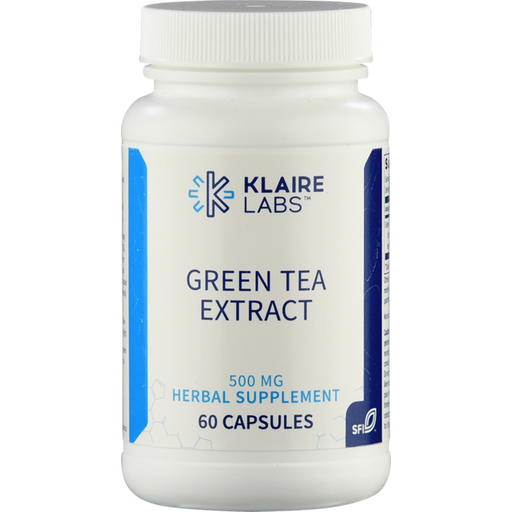 Klaire Labs Green Tea Extract - 60 capsule veg.
