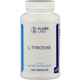 Klaire Labs L-tyrozyna 500 mg - 100 Kapsułek roślinnych