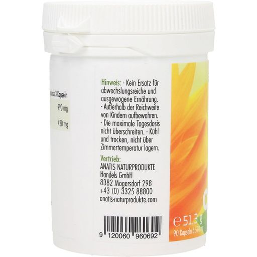 anatis Naturprodukte Curcumina - Curcugreen™ - 90 capsule
