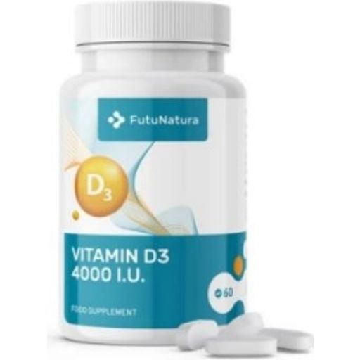 FutuNatura Vitamine D3 4000 UI - 60 comprimés