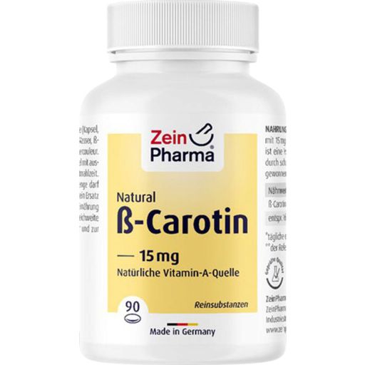 ZeinPharma Beta Carotin Natural 15 mg - 90 Kapseln