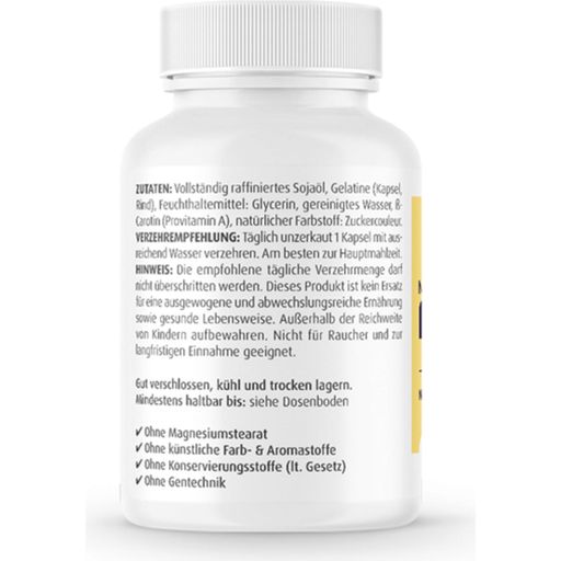 ZeinPharma Bêta-Carotène Naturel 15 mg - 90 gélules