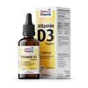 ZeinPharma Vitamin D3 Drops 1000 I.E. - 50 ml