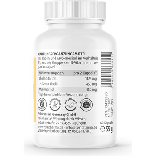ZeinPharma Cholin-inositol 450/450 mg - 60 kapslí