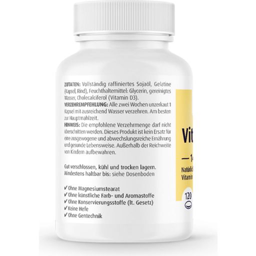 ZeinPharma Vitamin D3 Softgels 14.000 I.E. - 120 Softgels