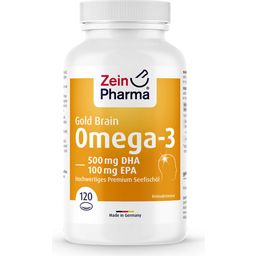 ZeinPharma Omega-3 Gold Brain Edition - 120 capsules