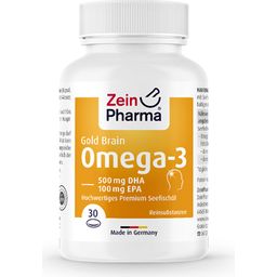ZeinPharma Omega-3 Gold Brain Edition - 30 kapslí