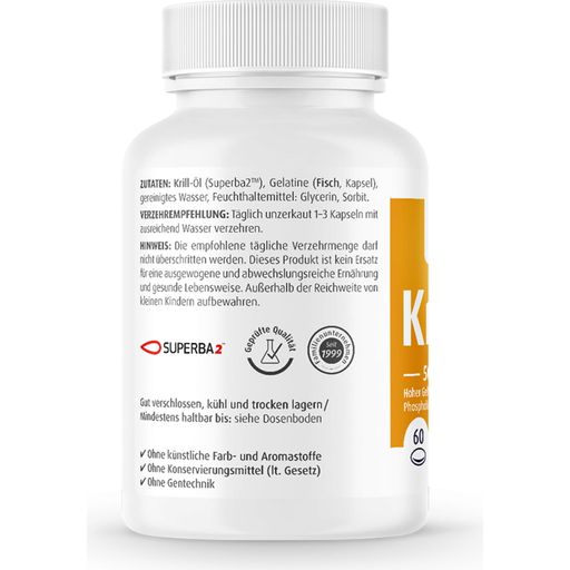ZeinPharma Krill-Öl 500 mg - 60 Kapseln