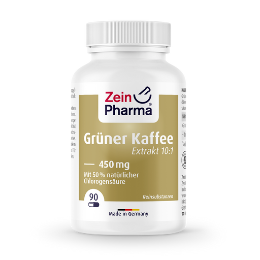 ZeinPharma Grüner Kaffee Extrakt 450 mg - 90 Kapseln