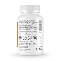 ZeinPharma Extrait de Café Vert 450 mg - 90 gélules