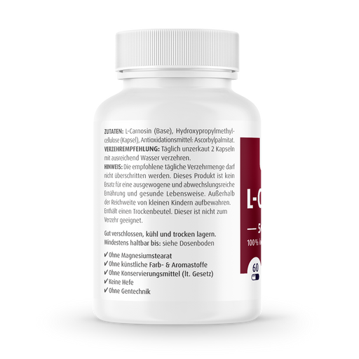 ZeinPharma L-karnosin 500 mg - 60 kapslí
