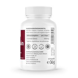 ZeinPharma L-karnozin 500 mg - 60 kapszula