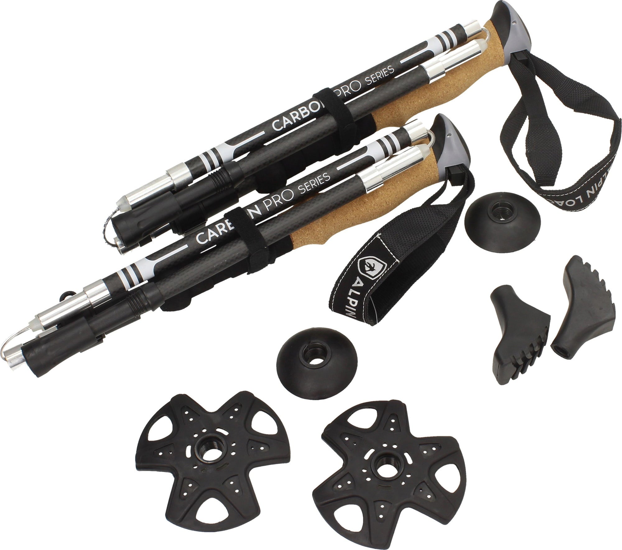 Alpin Loacker Vandringsstavar Carbon Foldable