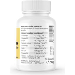 ZeinPharma Vitaminas Complejo B Forte - 90 cápsulas