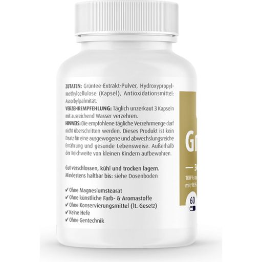 ZeinPharma Grönt Te Deluxe 500 mg - 60 Kapslar