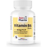 ZeinPharma Vitamina B6 Forte (P-5-P), 40 mg
