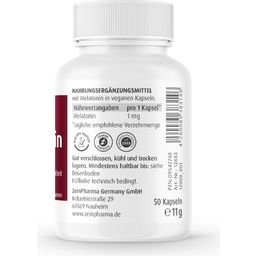 ZeinPharma Mélatonine 1 mg - 50 gélules veg.