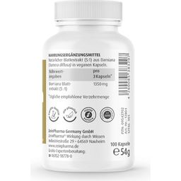 ZeinPharma Damiana 450 mg - 100 kapszula