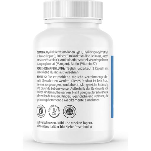ZeinPharma Collagen C ReLift 500 mg - 60 Kapslar
