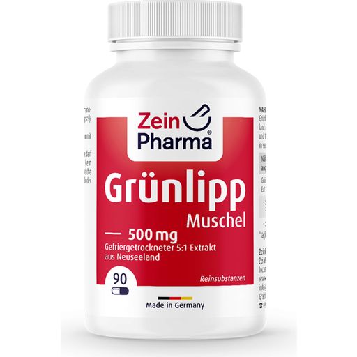 ZeinPharma Green-Lipped Mussel 500 mg - 90 veg. capsules