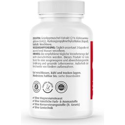 ZeinPharma Mexilhão de Lábios Verdes 500 mg - 90 Cápsulas vegetais